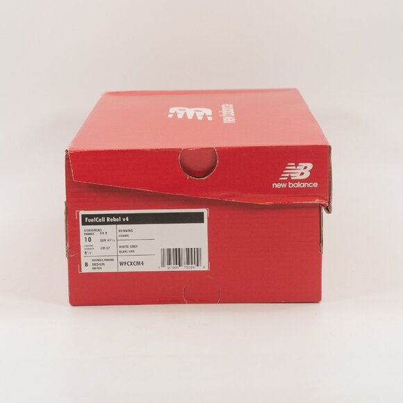 New Balance Women's FuelCell Rebel V4 'White Grey' WFCXCM4 Running Multi Size - Picture 11 of 12